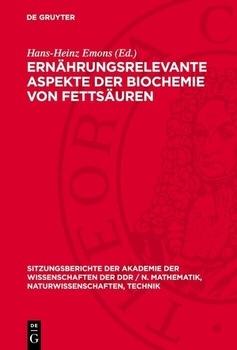 Ernährungsrelevante Aspekte der Biochemie von Fettsäuren main product photo