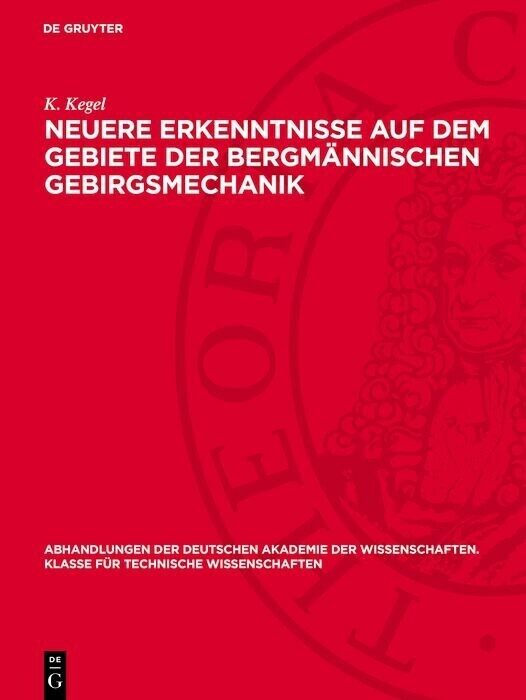 Neuere Erkenntnisse auf dem Gebiete der bergmännischen Gebirgsmechanik main product photo