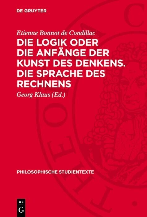 Die Logik oder die Anfänge der Kunst des Denkens. Die Sprache des Rechnens main product photo
