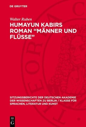 Humayun Kabirs Roman 'Männer und Flüsse'