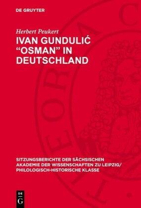 Ivan Gunduli? 'Osman' in Deutschland