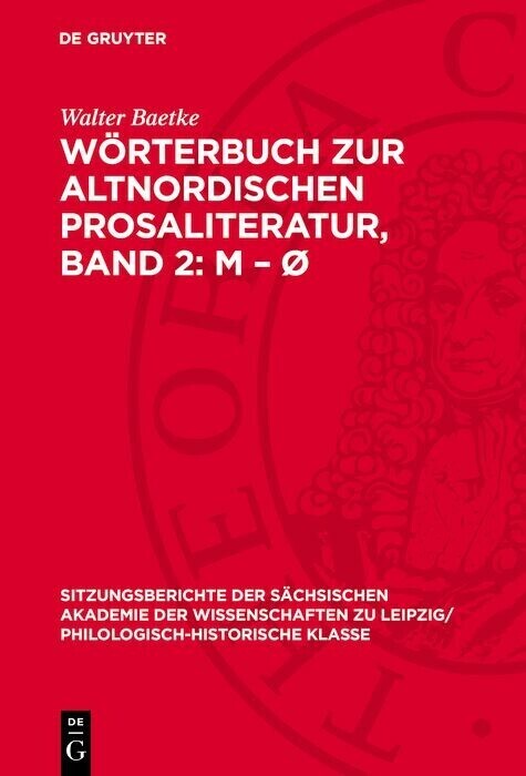 Wörterbuch zur altnordischen Prosaliteratur, Band 2: M - Ø main product photo