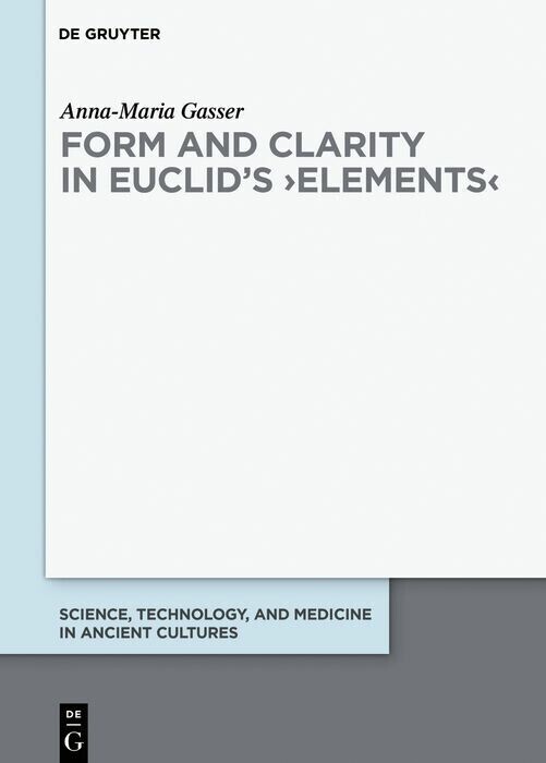 Form and Clarity in Euclid's ?Elements? main product photo