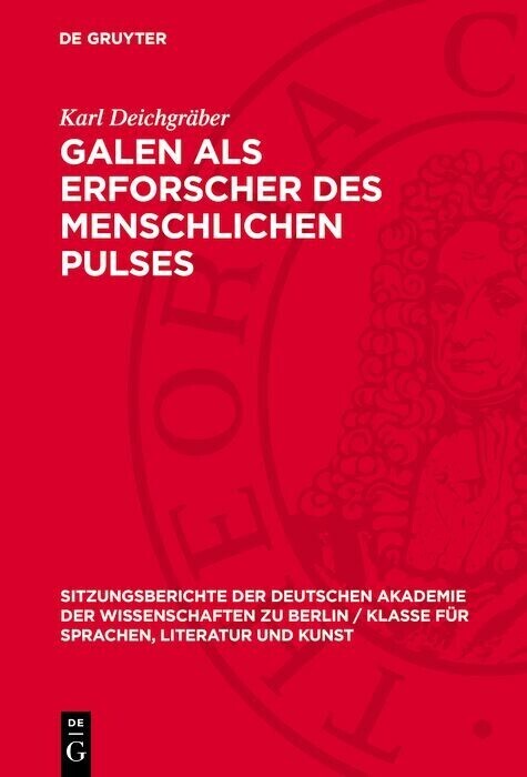 Galen als Erforscher des menschlichen Pulses main product photo