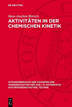 Aktivitäten in der chemischen Kinetik