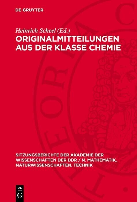 Originalmitteilungen aus der Klasse Chemie main product photo