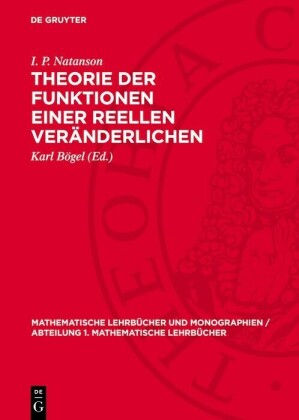Theorie der Funktionen einer reellen Veränderlichen