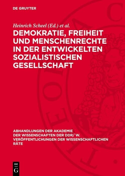 Demokratie, Freiheit und Menschenrechte in der entwickelten sozialistischen Gesellschaft main product photo