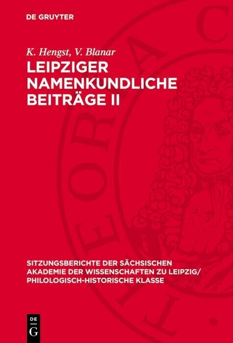 Leipziger namenkundliche Beiträge II main product photo