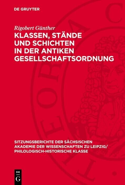 Klassen, Stände und Schichten in der antiken Gesellschaftsordnung main product photo