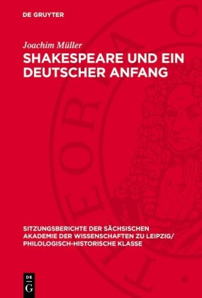 Shakespeare und ein deutscher Anfang