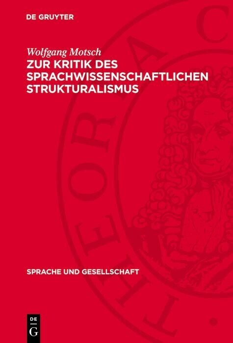Zur Kritik des sprachwissenschaftlichen Strukturalismus main product photo
