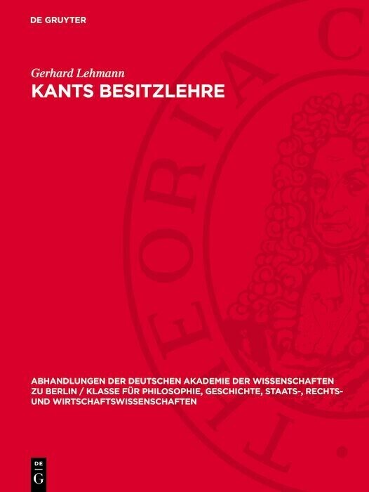 Kants Besitzlehre main product photo