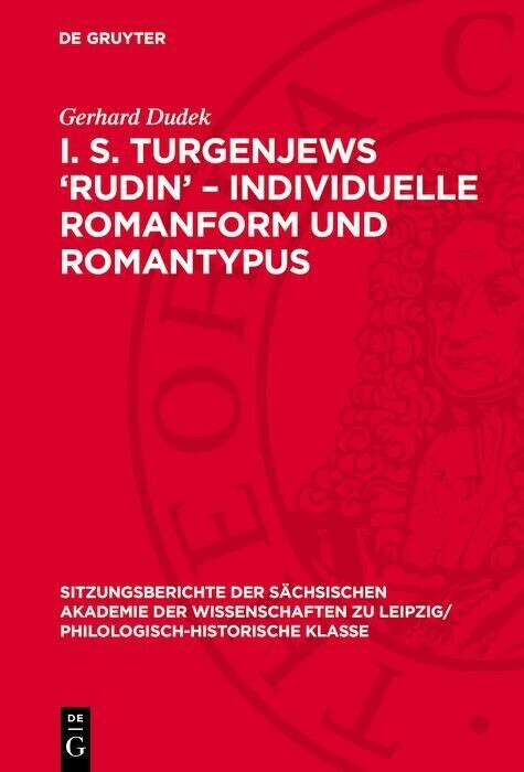 I. S. Turgenjews 'Rudin' - Individuelle Romanform und Romantypus main product photo