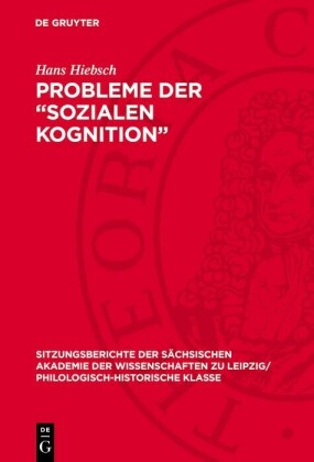 Probleme der 'Sozialen Kognition'