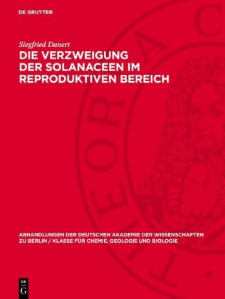 Die Verzweigung der Solanaceen im reproduktiven Bereich