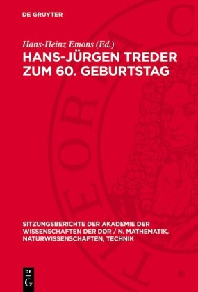 Hans-Jürgen Treder zum 60. Geburtstag