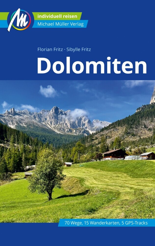 Dolomiten Reiseführer Michael Müller Verlag main product photo