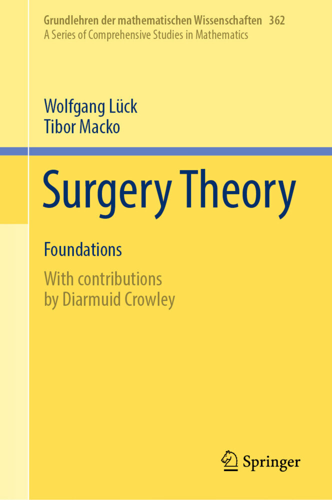 Surgery Theory main product photo
