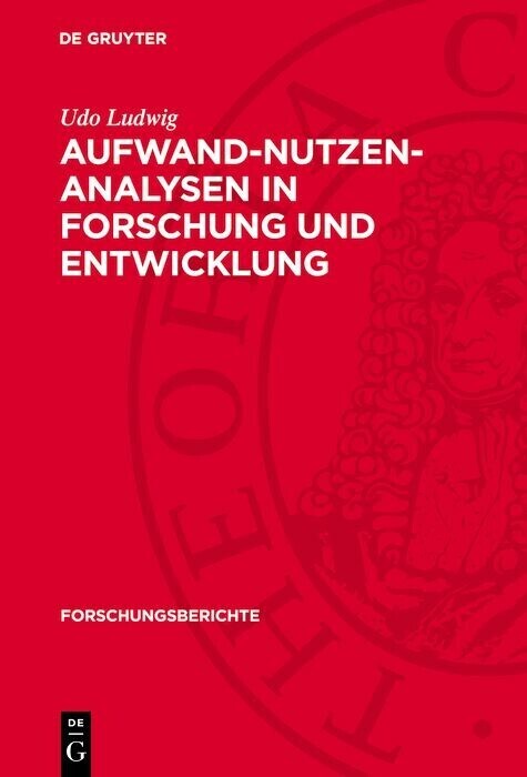 Aufwand-Nutzen-Analysen in Forschung und Entwicklung main product photo
