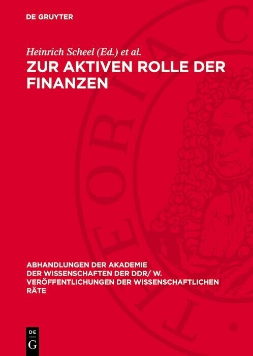 Zur aktiven Rolle der Finanzen main product photo