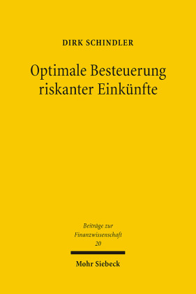 Optimale Besteuerung riskanter Einkünfte