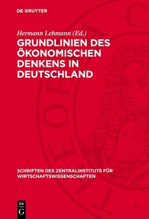 Grundlinien des ökonomischen Denkens in Deutschland main product photo