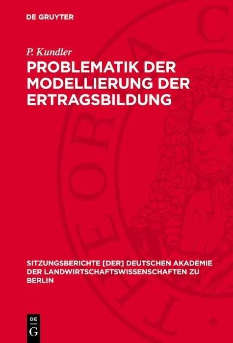 Problematik der Modellierung der Ertragsbildung main product photo