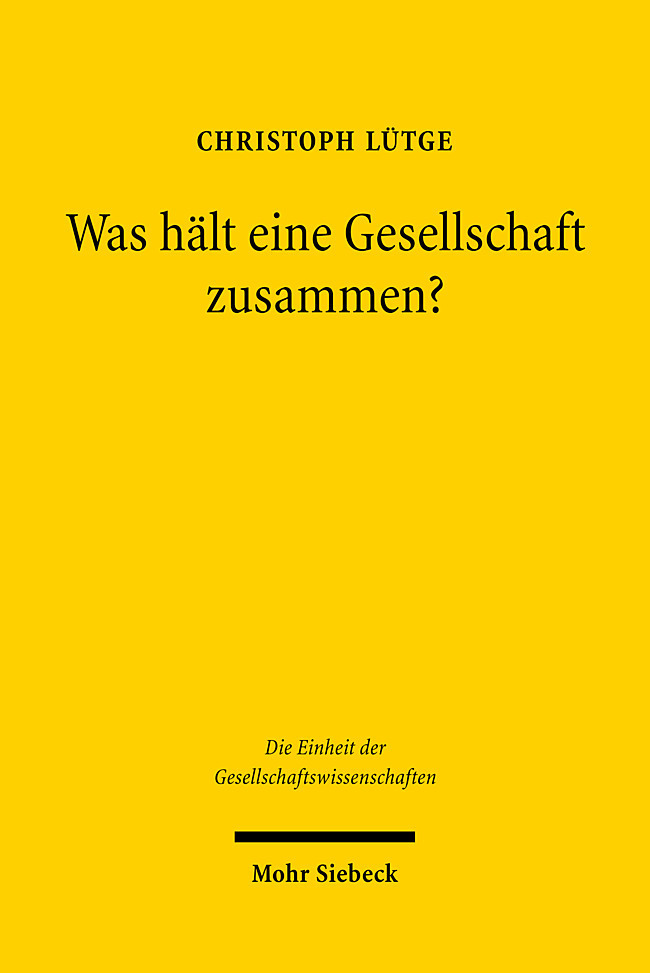 Was hält eine Gesellschaft zusammen? main product photo