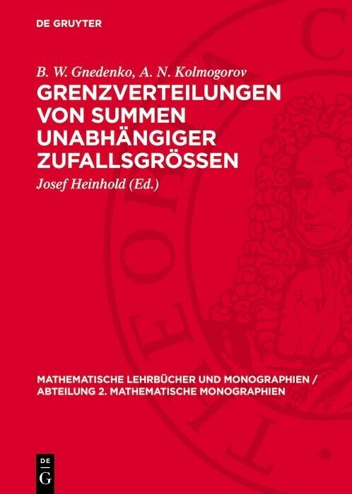 Grenzverteilungen von Summen unabhängiger Zufallsgrössen main product photo