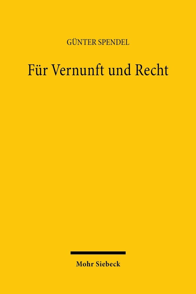 Für Vernunft und Recht main product photo