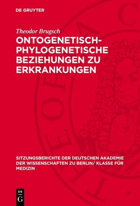 Ontogenetisch-phylogenetische Beziehungen zu Erkrankungen main product photo
