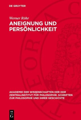 Aneignung und Persönlichkeit