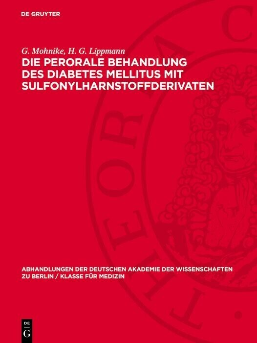 Die perorale Behandlung des Diabetes mellitus mit Sulfonylharnstoffderivaten main product photo