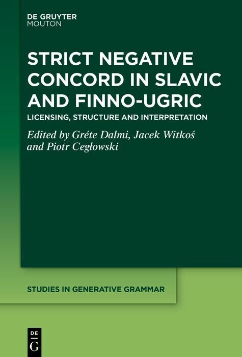 Strict Negative Concord in Slavic and Finno-Ugric main product photo