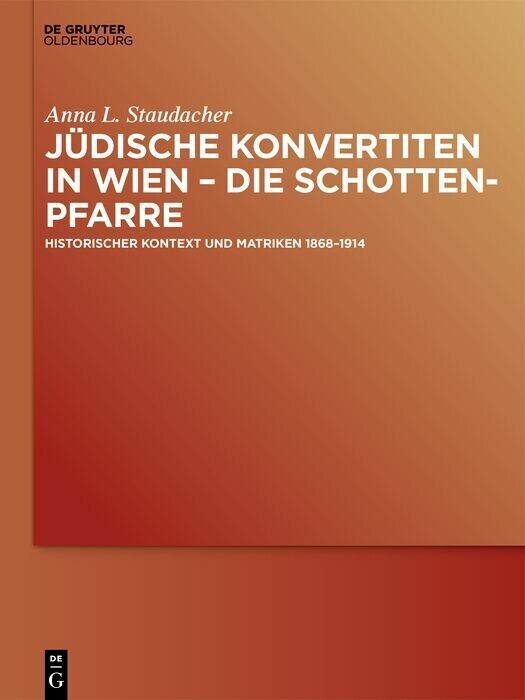 Jüdische Konvertiten in Wien - die Schottenpfarre main product photo