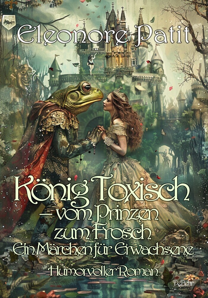 König Toxisch - vom Prinzen zum Frosch - Ein Märchen für Erwachsene - Humorvoller Roman main product photo