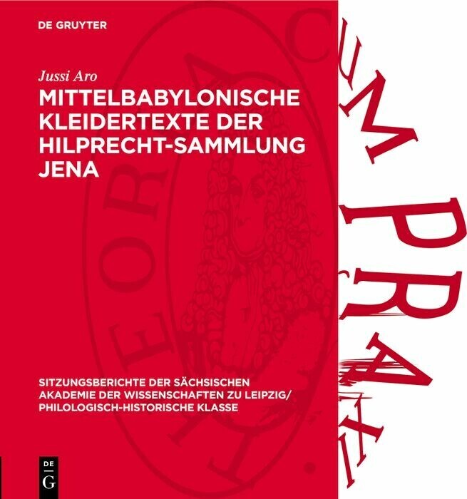 Mittelbabylonische Kleidertexte der Hilprecht-Sammlung Jena main product photo