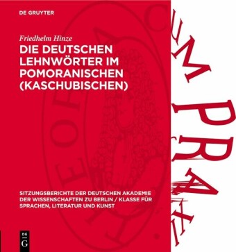 Die deutschen Lehnwörter im Pomoranischen (Kaschubischen)