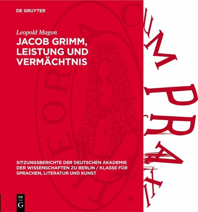 Jacob Grimm, Leistung und Vermächtnis main product photo