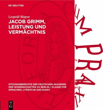 Jacob Grimm, Leistung und Vermächtnis