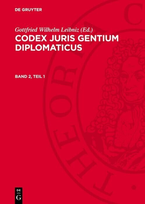 Codex juris gentium diplomaticus. Band 2, Teil 1 main product photo