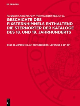 22h Rektaszension, Lieferung 2: 26m-59m