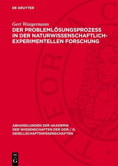 Der Probleml"sungsprozeá in der naturwissenschaftlich-experimentellen Forschung main product photo