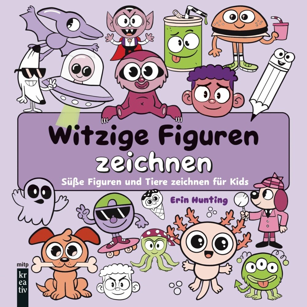 Witzige Figuren zeichnen main product photo
