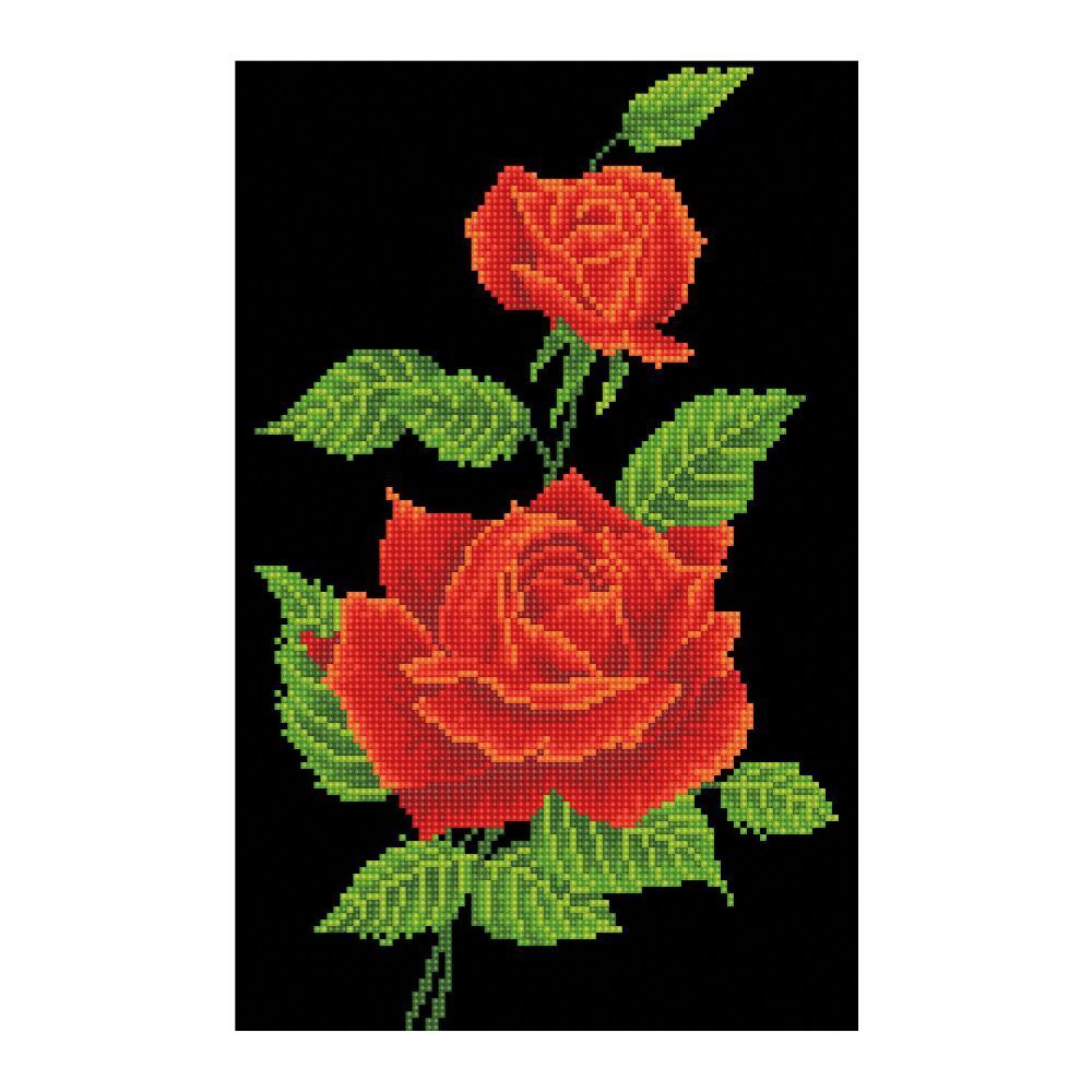 DIAMOND DOTZ - Diamond Painting Rote Rosen main product photo