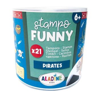 ALADINE - Kinder Stempel Funny Piraten