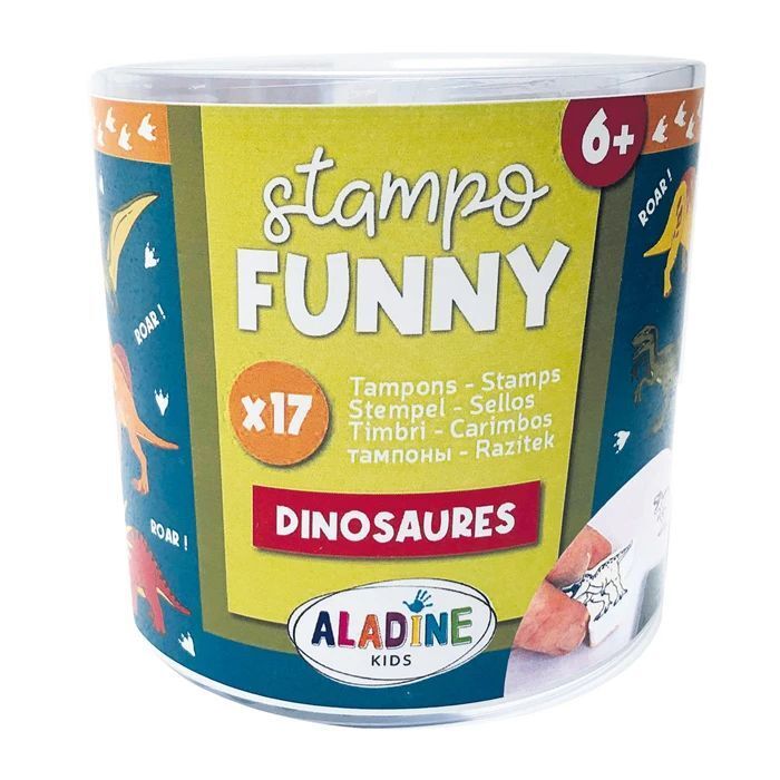 ALADINE - Kinder Stempel Funny Dinosaurier main product photo