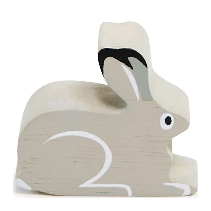 TENDER LEAF TOYS - Holztier Schneehase main product photo