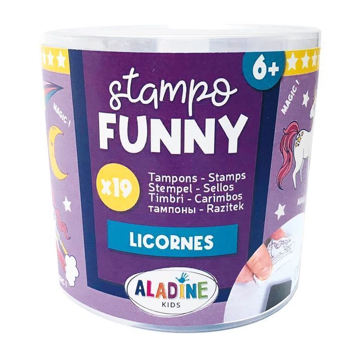 ALADINE - Kinder Stempel Funny Einhorn main product photo